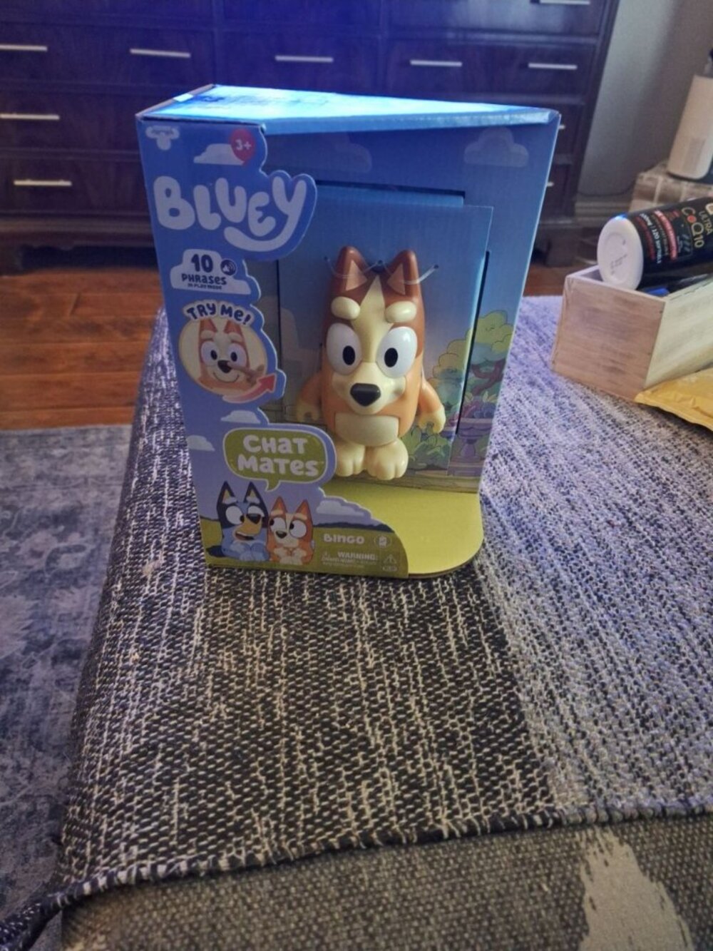 Bluey Chat Mates Bingo Talking Action Figure - 10 Phrases
